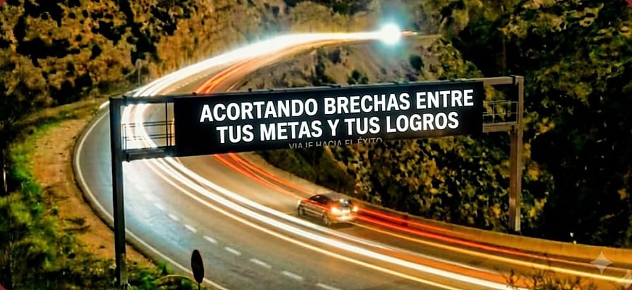 Cartel de ruta: Acortando brechas entre tus metas y tus logros